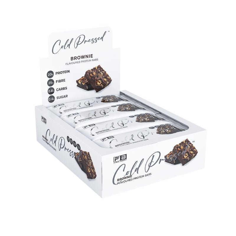 Fibre Boost Brownie protein bar box